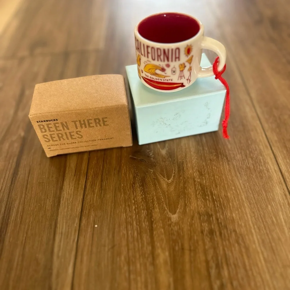 Starbucks been there series California collection ornament